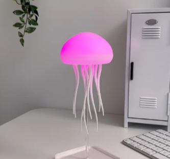 Jellyfish lamp